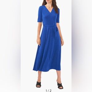 COPY - COPY - Brand new MSK Jersey belted size medium dress